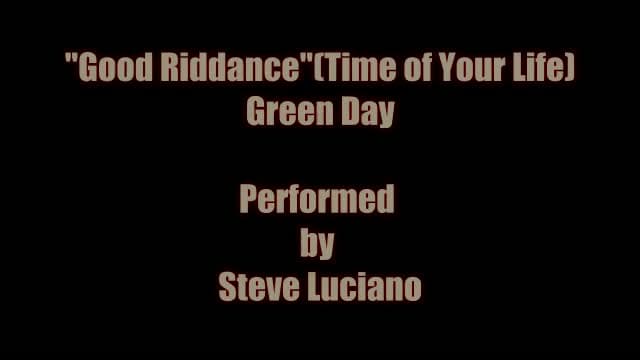 Good Riddance (Time of Your Life)